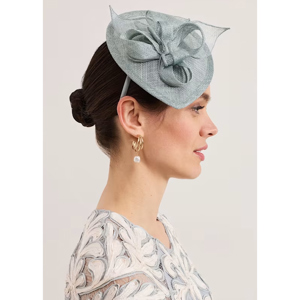 Phase Eight Grossgrain Twist Oval Fascinator